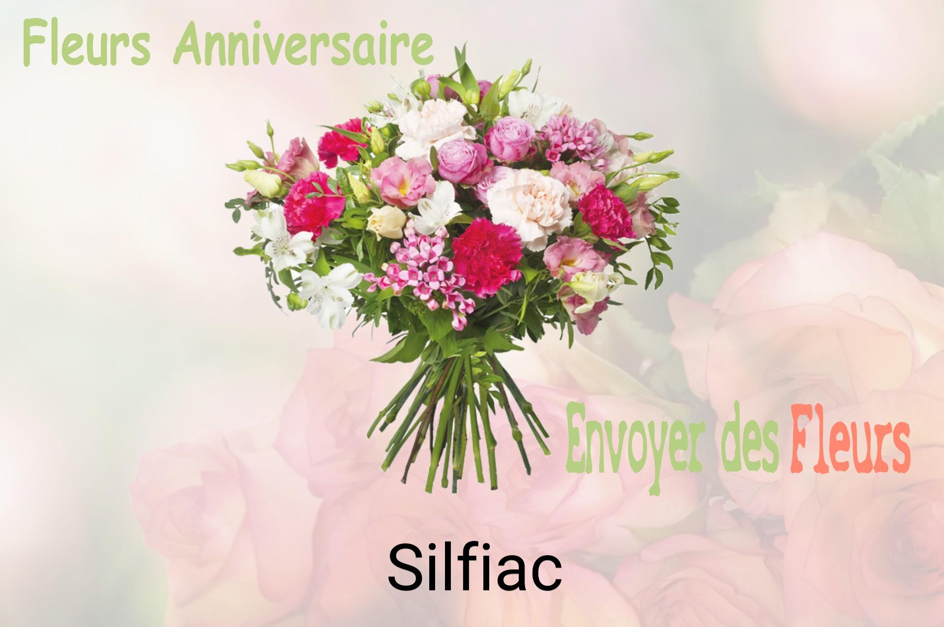 Bouquet de fleurs d’anniversaire livré à Silfiac